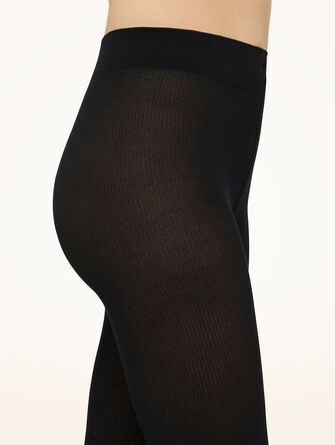 Mary Cotton Rib Tights