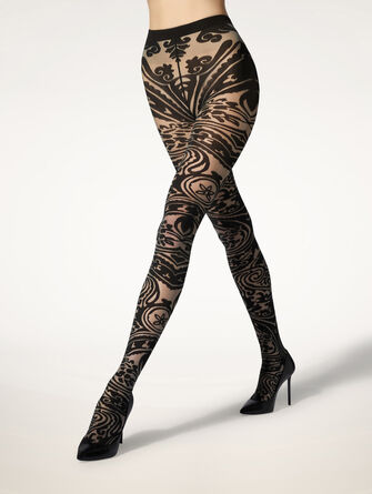 Paisley Tattoo Tights