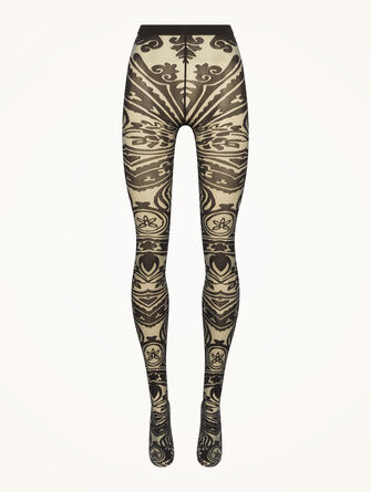 Paisley Tattoo Tights