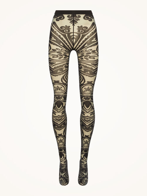 Paisley Tattoo Tights