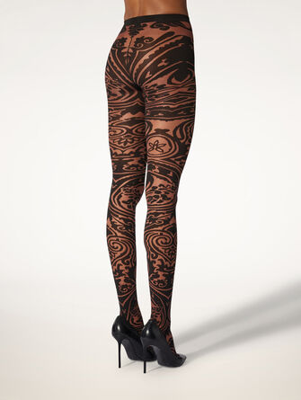 Paisley Tattoo Tights