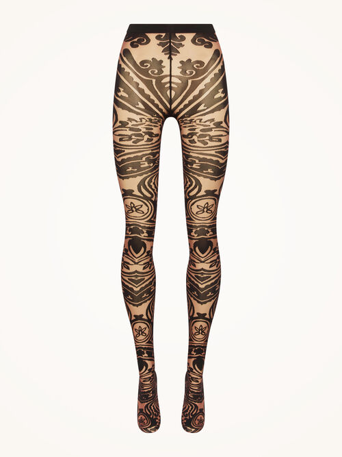Paisley Tattoo Tights