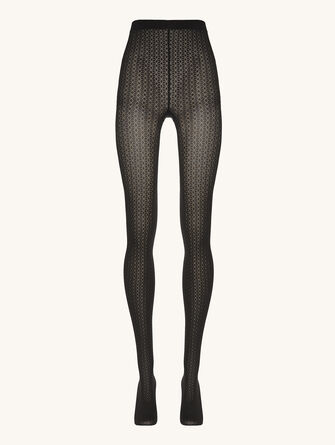 Mosaic Jacquard Tights