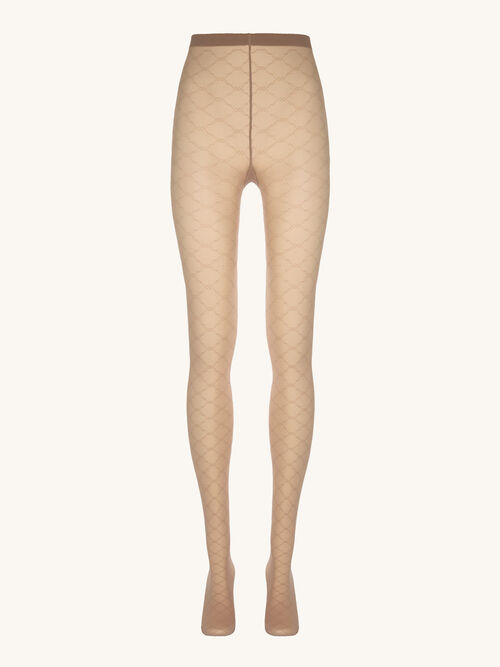 Sheer Pattern Tights