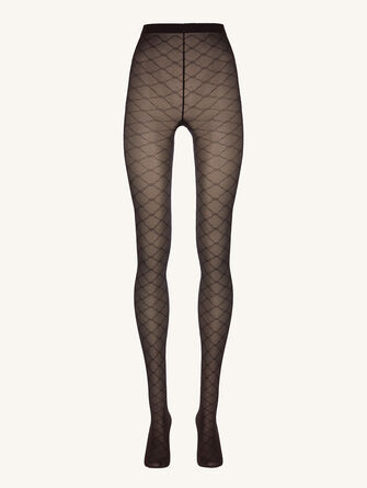 Sheer Pattern Tights