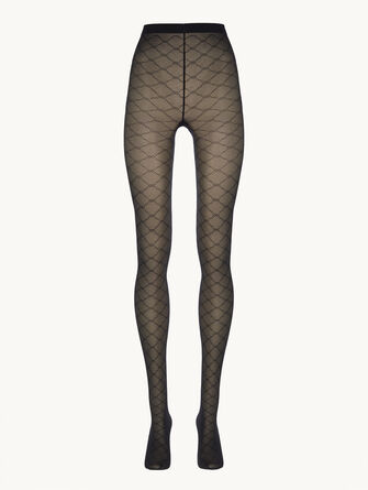 Sheer Pattern Tights