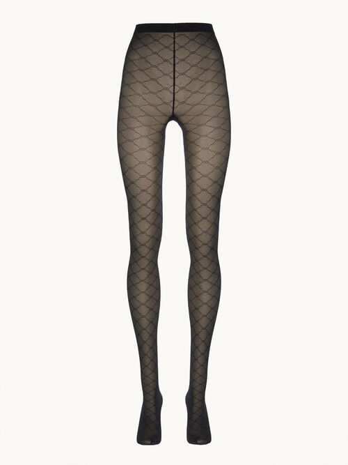 Sheer Pattern Tights