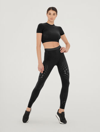 Dots Illusion Net Leggings