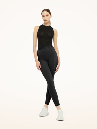 Grid Net Leggings