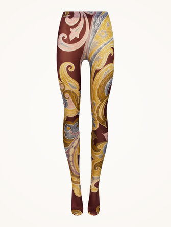 Paisley Baroque Tights