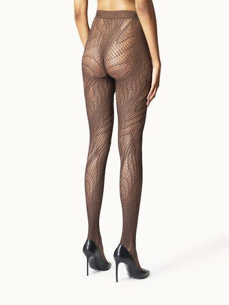 Snake Net Tights
