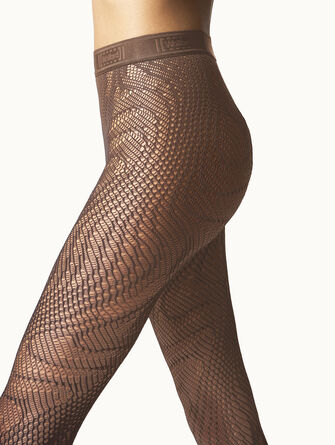 Snake Net Tights