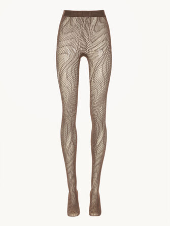Snake Net Tights