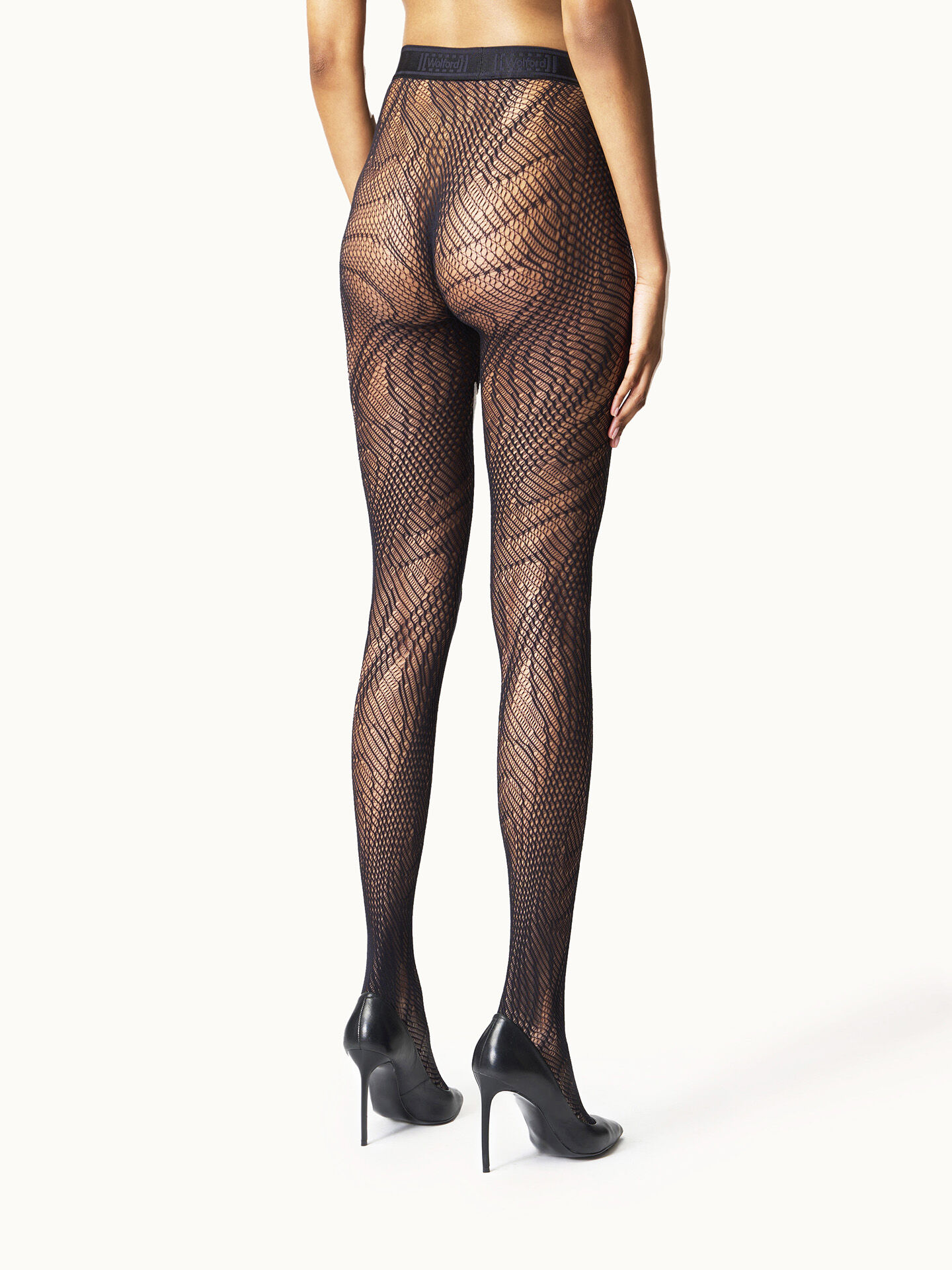 Snake Net Tights