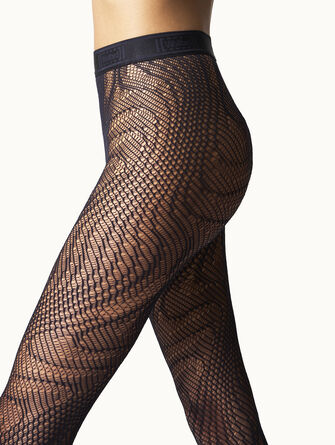 Snake Net Tights