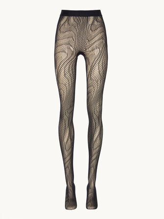 Snake Net Tights