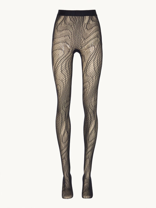 Snake Net Tights