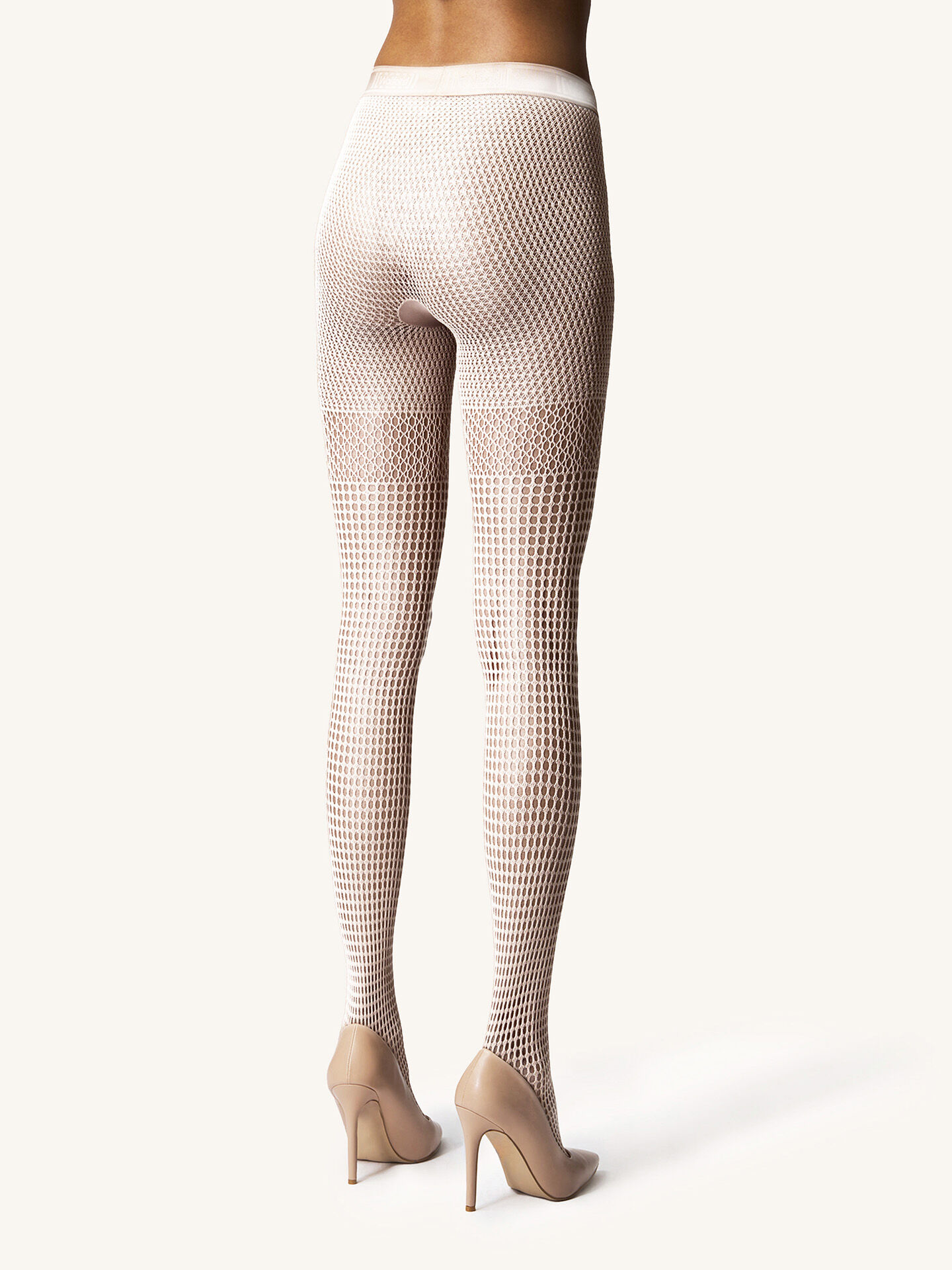 Mosaic Net Tights