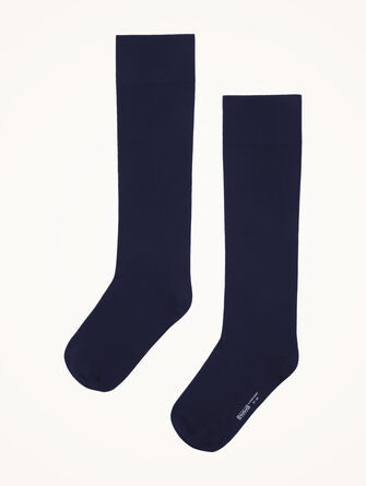 Cotton Velvet Knee Socks