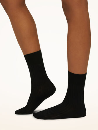Luxury Cotton Rib Socks