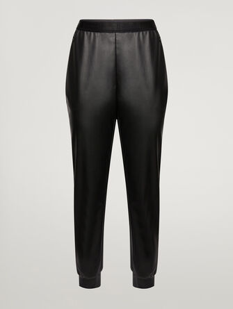 Vegan Leather Trousers