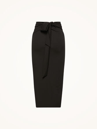 The Origami-Drape Wrap Skirt