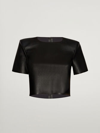Vegan Top Short Sleeves