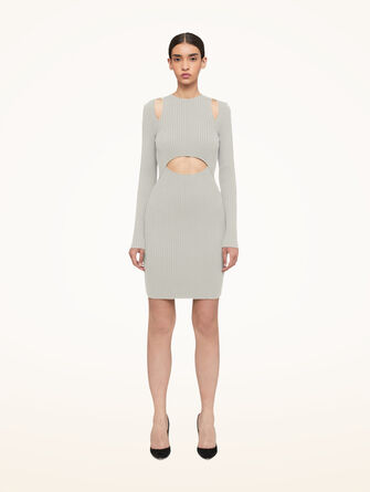 Contoured Ribs Dress