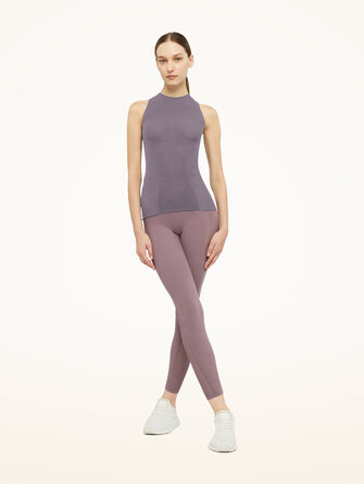 Grid Net Top Sleeveless