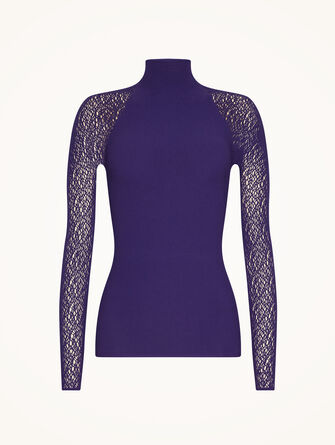 W Net Top Long Sleeves