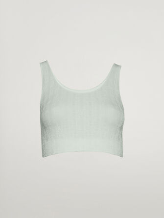 Succession Logo Chain Crop Top