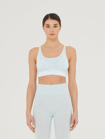 Succession Logo Chain Crop Top