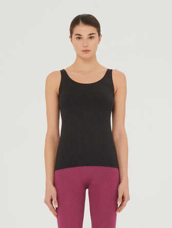 Shiny Top Sleeveless