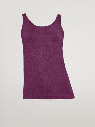 Shiny Top Sleeveless