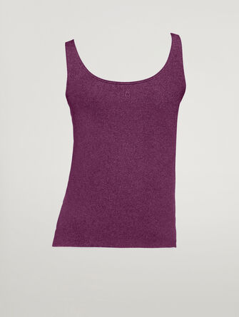 Shiny Top Sleeveless