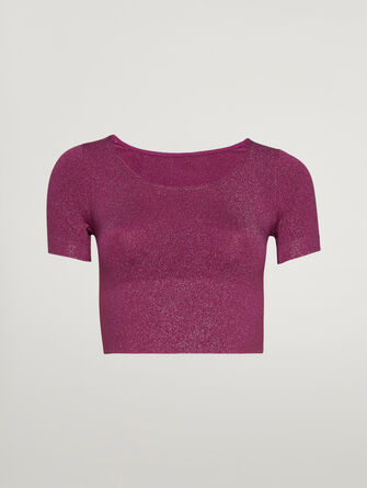 Shiny Crop Top