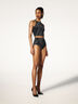 Metallic Jacquard Shorts