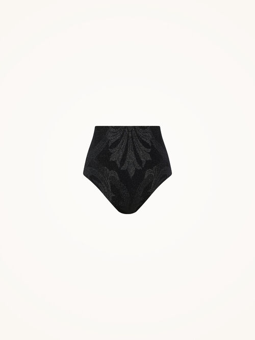 Metallic Jacquard Shorts