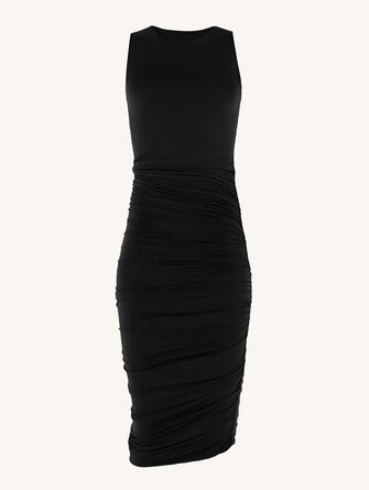 Crescent Drape Dress