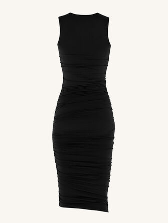 Crescent Drape Dress