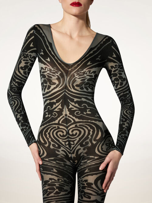 Paisley Tattoo Catsuit