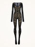 Paisley Tattoo Catsuit