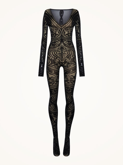 Paisley Tattoo Catsuit
