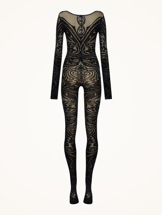 Paisley Tattoo Catsuit