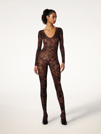 Paisley Tattoo Catsuit