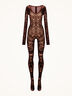 Paisley Tattoo Catsuit