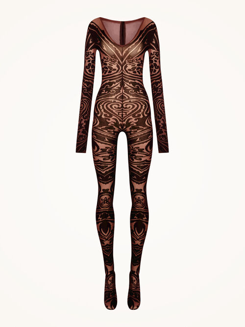 Paisley Tattoo Catsuit