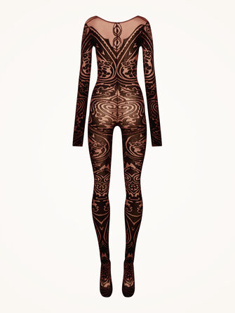 Paisley Tattoo Catsuit