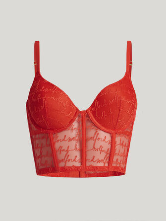 Logo Obsessed Bustier
