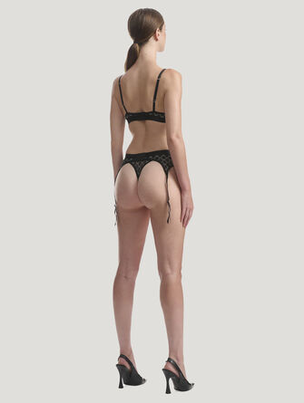 Sheer Logo Sparkle Stock. Belt